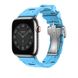 Ремнінець Apple Watch Hermès - 45mm Bleu Céleste Kilim Single Tour (MWP23)