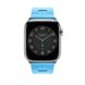Ремешок Apple Watch Hermès - 45mm Bleu Céleste Kilim Single Tour (MWP23)