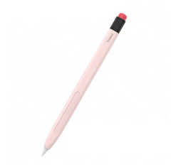 Чехол силиконовый карандаш для Apple Pencil 2 - Розовый