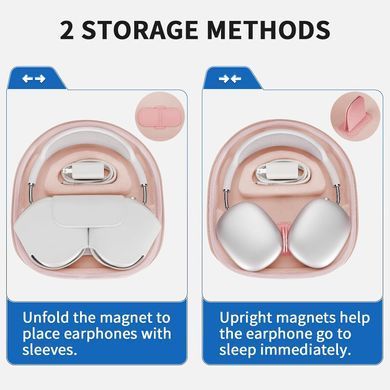 Чехол YINKE Smart Case для AirPods Max - Розовый