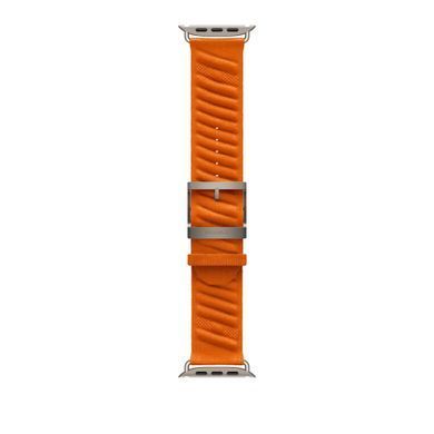 Ремешок Apple Watch Herm&egrave;s - 49mm Orange En Mer (MGN94)