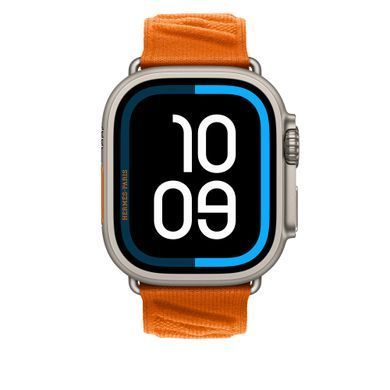 Ремешок Apple Watch Herm&egrave;s - 49mm Orange En Mer (MGN94)