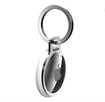 Металлический держатель для AirTag с кольцом для ключей