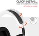 Чохол силіконовий на оголов'я навушників Apple AirPods Max - Білий