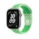 Ремешок Apple 46mm Green Spark Nike Sport Band - S/M (MKTX4)