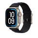 Ремінець Apple Watch Herm&egrave;s - 49mm Noir/Bleu Nuit En Mer (MHXT4)
