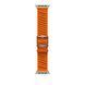 Ремешок Apple Watch Herm&egrave;s - 49mm Orange En Mer (MGN94)