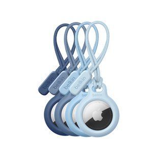 Чехлы пластиковые со шнурком Belkin Secure Holder with Strap for AirTag (4-Pack) (HPY22)