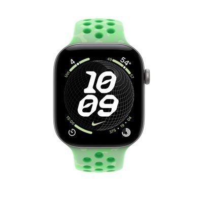 Ремешок Apple 46mm Green Spark Nike Sport Band - M/L (MKTY4)