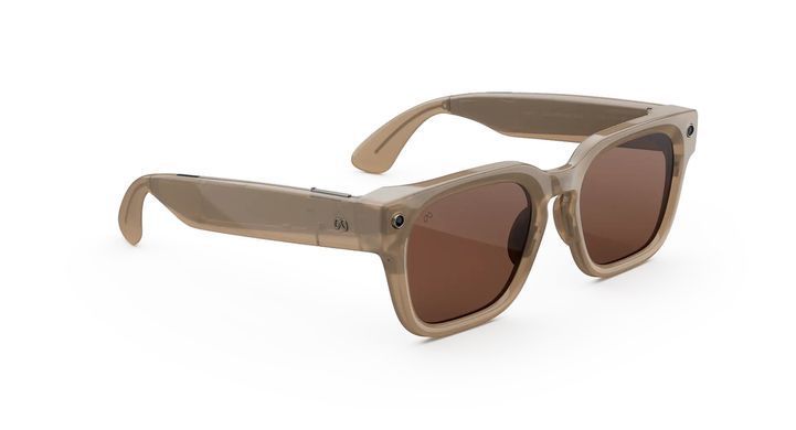 Умные очки Meta Fury AI Smart Glasses &ndash; Sandstone / Dark Amber
