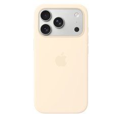 Чехол Apple iPhone 17 Pro Silicone Case with MagSafe &ndash; Vanilla (MHVX4)