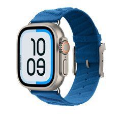 Ремешок Apple Watch Herm&egrave;s - 49mm Bleu Hydra En Mer (MDFU4)