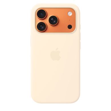 Чохол Apple iPhone 17 Pro Silicone Case with MagSafe &ndash; Vanilla (MHVX4)