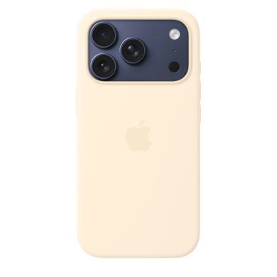 Чохол Apple iPhone 17 Pro Silicone Case with MagSafe &ndash; Vanilla (MHVX4)
