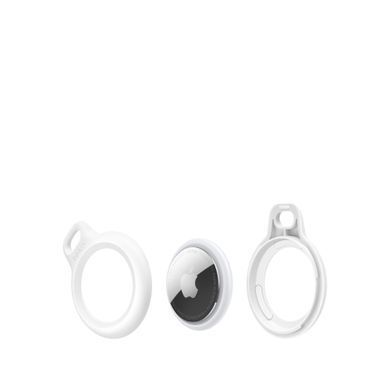 Чехол пластиковый со шнурком Belkin Secure Holder with Strap for AirTag &ndash; White (HNPW2)
