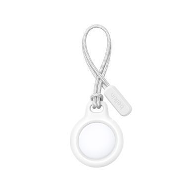 Чехол пластиковый со шнурком Belkin Secure Holder with Strap for AirTag &ndash; White (HNPW2)