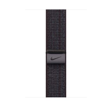 Ремінець Apple Nike Sport Loop Watch 45mm Black/Blue (MUJX3)