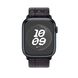 Ремешок Apple Nike Sport Loop Watch 45mm Black/Blue (MUJX3)