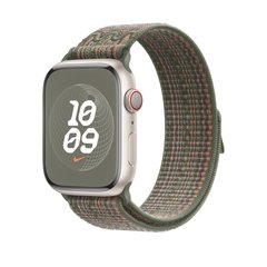 Ремінець Apple Nike Sport Loop Watch 45mm Sequoia/Orange (MTL63)