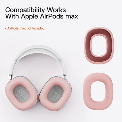 Чохли-накладки на амбушюри Apple AirPods Max - Рожеві