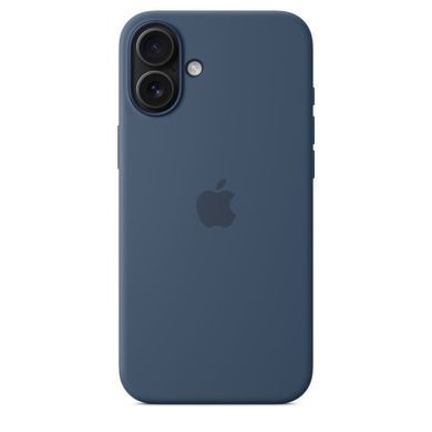 Чехол Apple iPhone 16 Plus Silicone Case with MagSafe - Denim (MYYA3)