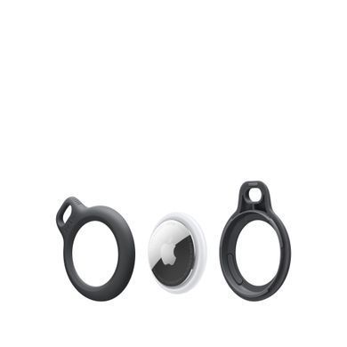 Чехол пластиковый со шнурком Belkin Secure Holder with Strap for AirTag &ndash; Black (HNPV2)
