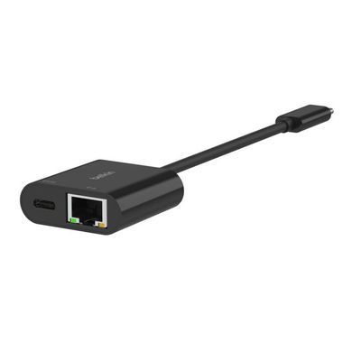 Сетевой адаптер Belkin Connect USB-C to Ethernet + Charge Adapter 100W