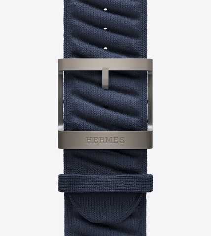 ᐉ Купити Ремінець Apple Watch Hermès - 49mm Bleu Nuit En Mer