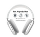 Чохли-накладки для навушників Apple AirPods Max - Прозорі