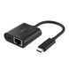 Сетевой адаптер Belkin Connect USB-C to Ethernet + Charge Adapter 100W