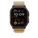 Ремінець Apple 49mm Tan Alpine&nbsp;Loop -&nbsp;Large - Black Titanium Finish (MYQ23)