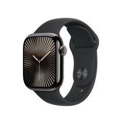 Ремінець Apple 42mm Black Sport&nbsp;Band - M/L (MXLJ3)