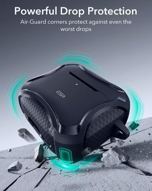 Чехол ESR Cyber Tough Case (HaloLock) with MagSafe для AirPods 4 - Navy Blue