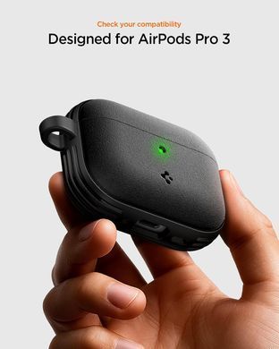 Чехол Spigen Vault  for AirPods Pro 3 Case Secure Lock Magnets Embedded - Matte Black