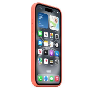 Чохол Apple iPhone 16 Silicone Case with MagSafe - Tangerine (MDGN4)