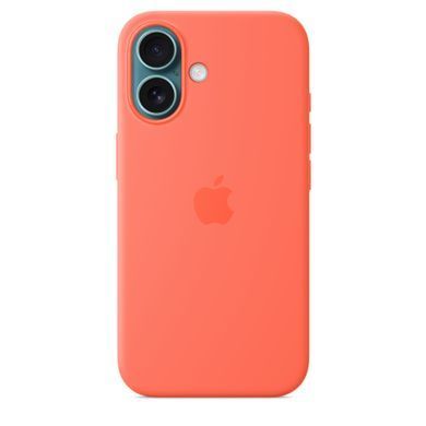 Чохол Apple iPhone 16 Silicone Case with MagSafe - Tangerine (MDGN4)