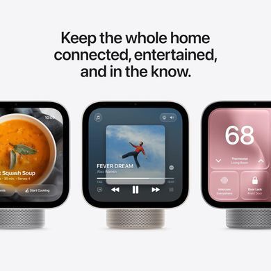 Центральный контроллер для умного дома Apple HomeView - Rose Pink (MDH44)
