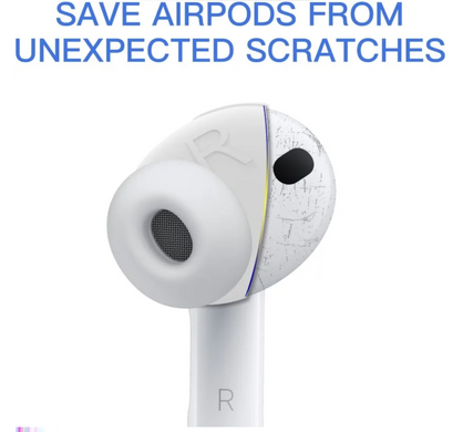 Накладки силиконовые для AirPods Pro 3 - Белые