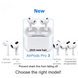 Накладки силиконовые для AirPods Pro 3 - Белые