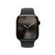Ремінець Apple 42mm Black Sport&nbsp;Band - M/L (MXLJ3)