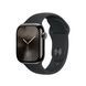 Ремінець Apple 42mm Black Sport&nbsp;Band - M/L (MXLJ3)