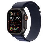 Ремінець Apple 49mm Navy Alpine&nbsp;Loop -&nbsp;Large - Black Titanium Finish (MYPY3)