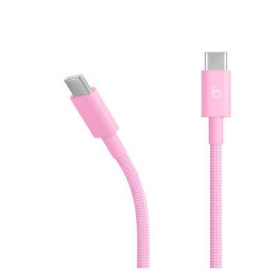 Кабель Beats USB‑C to USB‑C Woven Cable (1.5 m) ‑ Power Pink (MK8P4)
