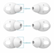 Комплект білих силіконових вакуумних накладок для AirPods 3