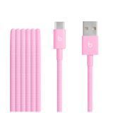Кабель Beats USB-A to USB-C Woven Cable (1.5 m) &ndash; Power Pink (MK8R4)