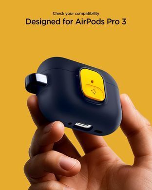 Чехол Spigen Nano Pop for AirPods Pro 3 Case Secure Locking Clip Embedded - Blueberry Navy