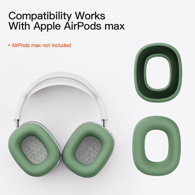 Чехлы-накладки на амбушюры Apple AirPods Max - Зеленые