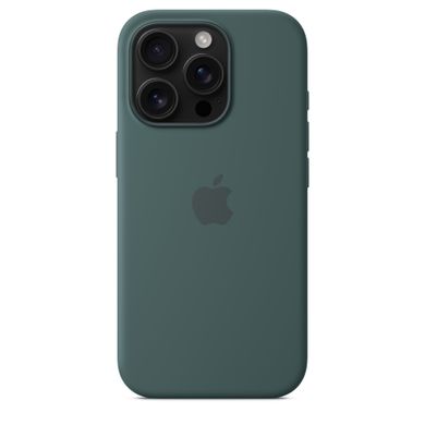 Чохол Apple iPhone 16 Pro Silicone Case with MagSafe - Lake Green (MYYR3)