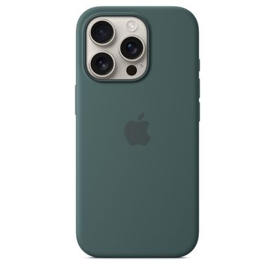 Чехол Apple iPhone 16 Pro Silicone Case with MagSafe - Lake Green (MYYR3)