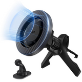 Автомобильный держатель ESR Magnetic Car Phone Mount (HaloLock) - Carbon Fiber Black